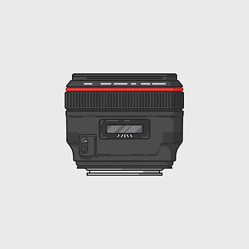 Artwork thumbnail, Camera lens by Graphically marked