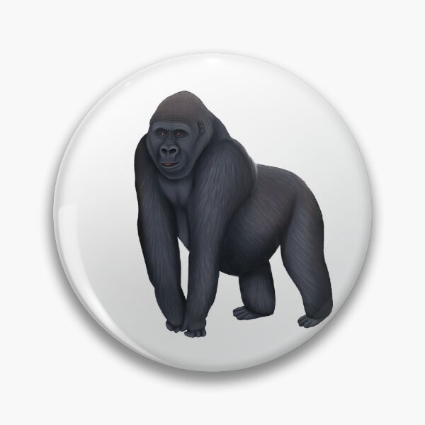 Item preview, Eastern Lowland Gorilla Animal Painting designed and sold by troyanthonyart.