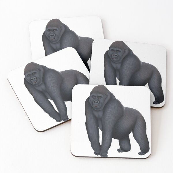 Item preview, Eastern Lowland Gorilla Animal Painting designed and sold by troyanthonyart.