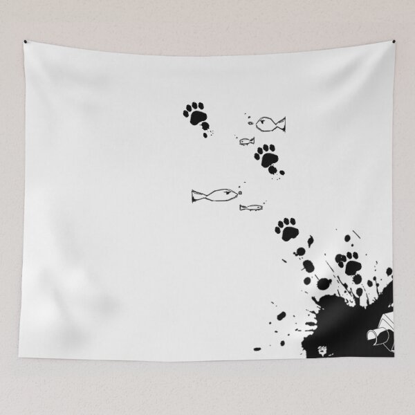 Item preview, Ink Cat Tracks designed and sold by Wicked_Faery.