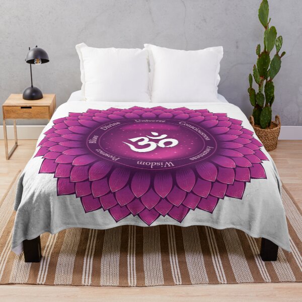 Artikelvorschau, Kronenchakra-Mandala – 48 Universum WBG entworfen und verkauft von chakraplaza.