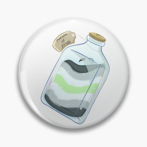 Item preview, Agender Pride Potion designed and sold by Lupus-Cordis.
