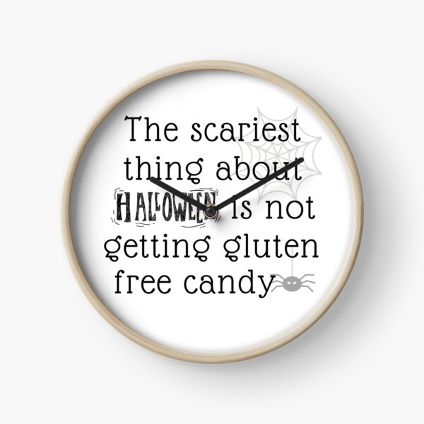 Item preview, The scariest thing about Halloween gluten free edition designed and sold by GlutenFreeTee.