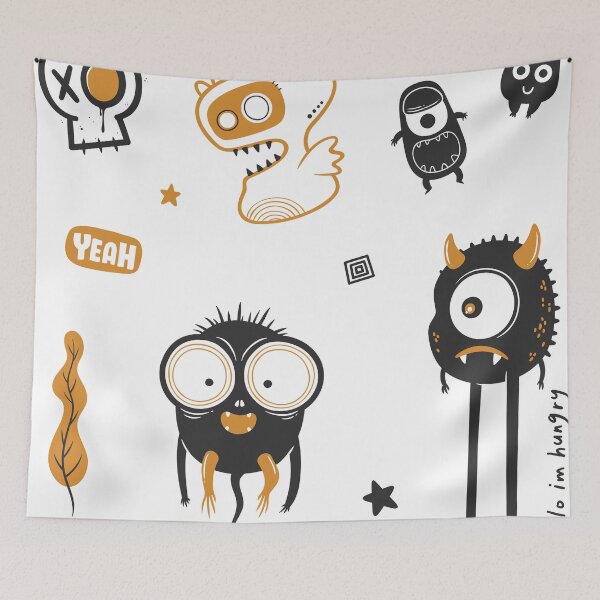 Item preview, Monster Sticker Pack 3 designed and sold by mischellero.