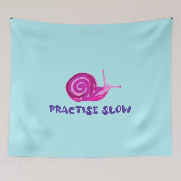 Item preview, Practise Slow Musical Snail  designed and sold by DesignsofNote.