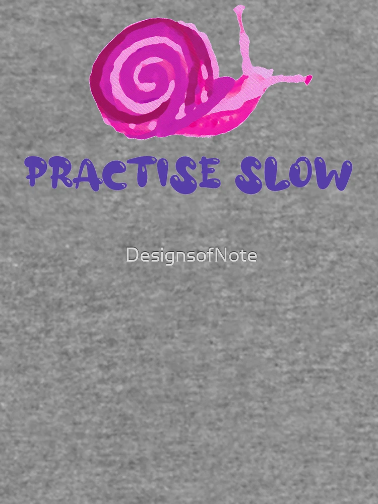 Thumbnail 6 of 6, Lightweight Sweatshirt, Practise Slow Musical Snail  designed and sold by DesignsofNote.