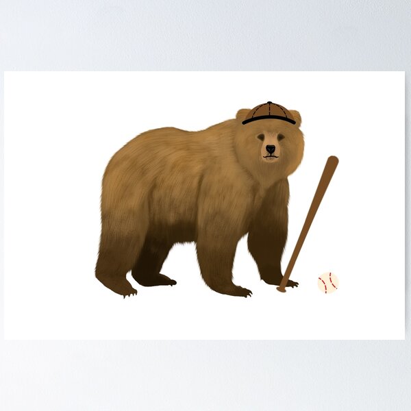 Item preview, Baseball Bear designed and sold by cmd-art.
