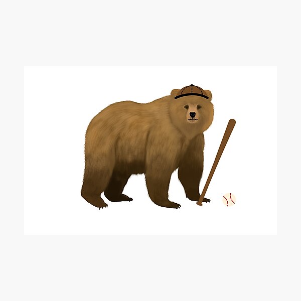Item preview, Baseball Bear designed and sold by cmd-art.