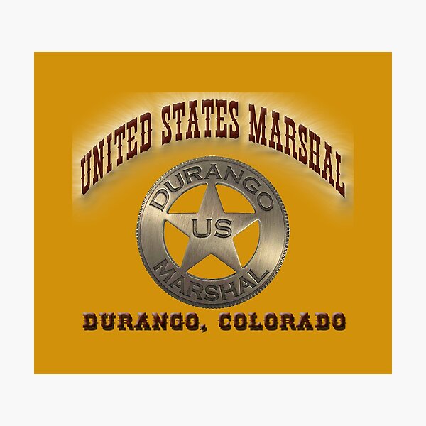 Item preview, U. S. Marshal Durango Colorado designed and sold by Lawrence Baird.