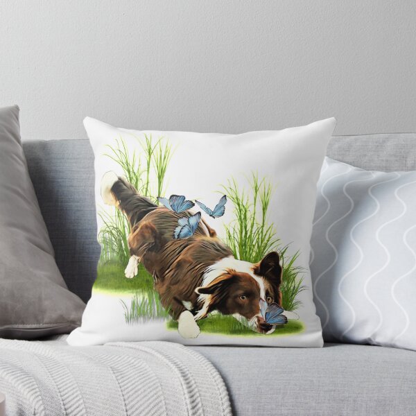 Item preview, Border collie y mariposa designed and sold by ProtanDesign.