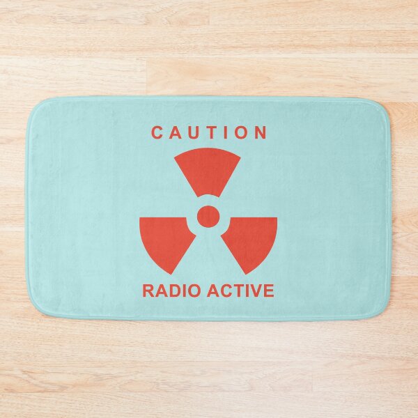 Item preview, Radioactive warning sign illustration designed and sold by 4Seasons.