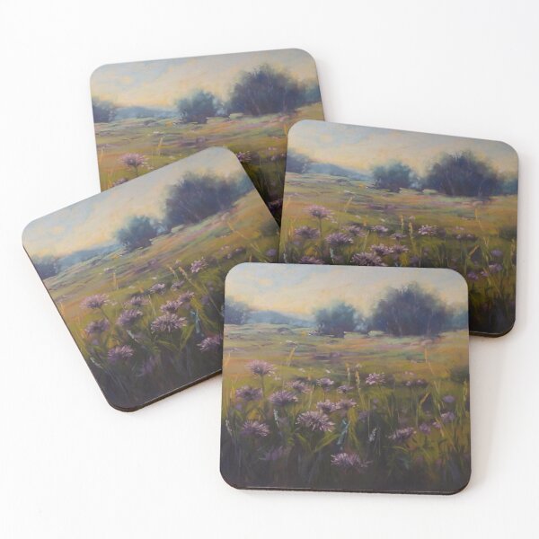 Item preview, Bee Balm Meadow Sunset designed and sold by Heather Kitching.