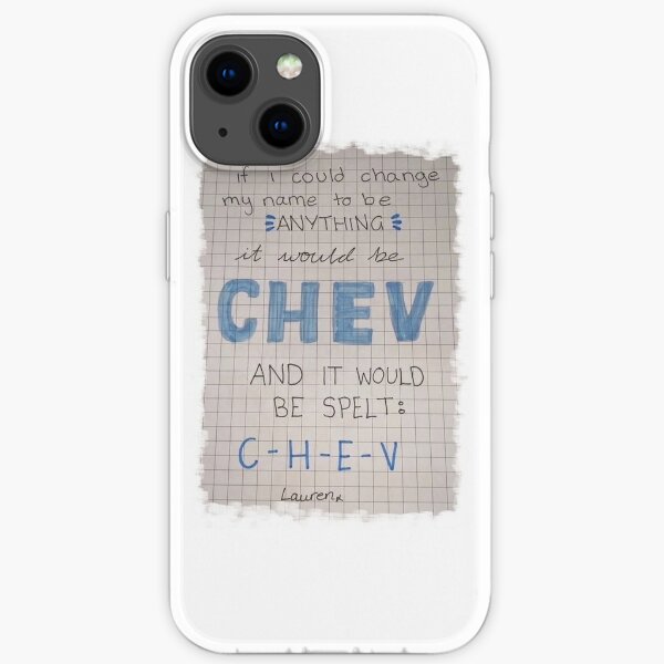 Chev Chev  iPhone Soft Case