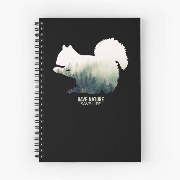 Item preview, Squirrel in Forest Environment Climate Protection designed and sold by RJ-Art.