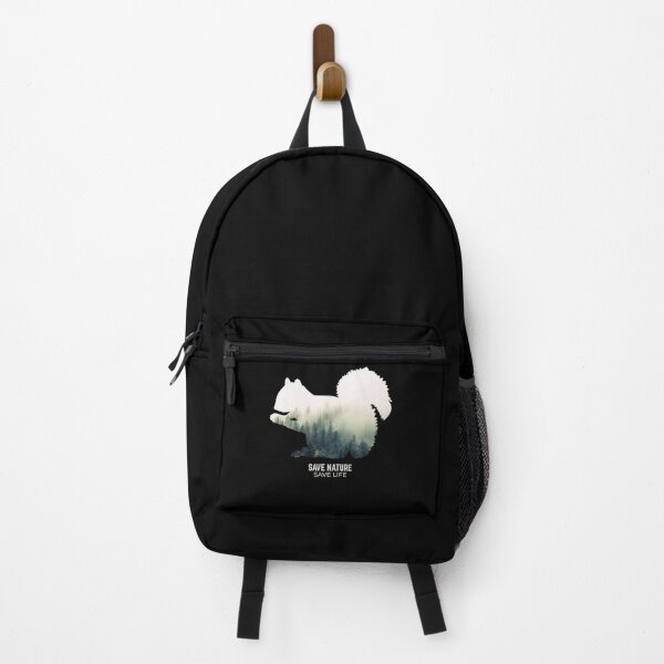 Item preview, Squirrel in Forest Environment Climate Protection designed and sold by RJ-Art.