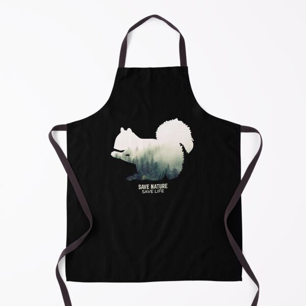 Item preview, Squirrel in Forest Environment Climate Protection designed and sold by RJ-Art.