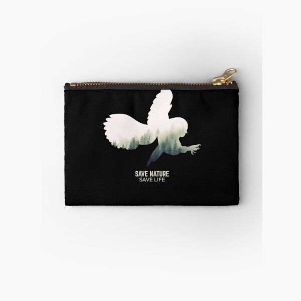 Item preview, Owl in Forest Environment Climate Protection designed and sold by RJ-Art.