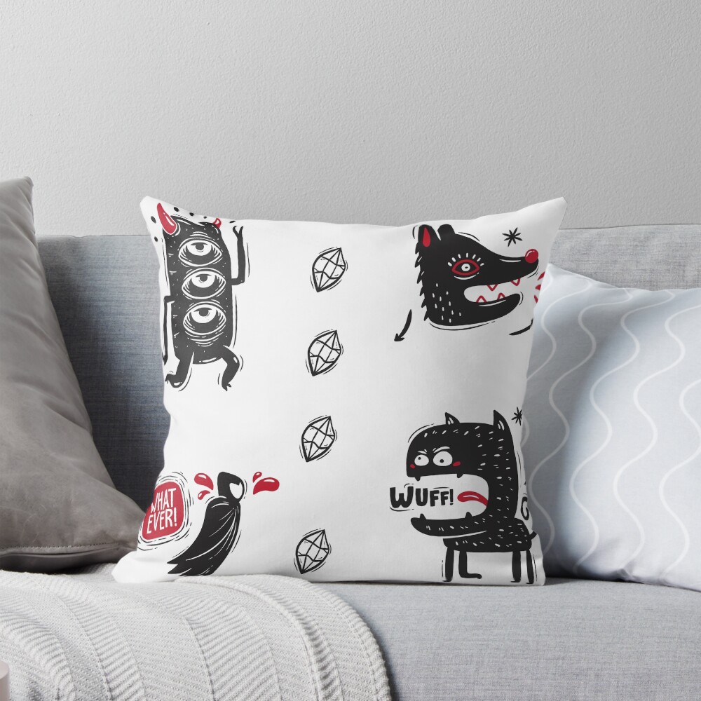Item preview, Throw Pillow designed and sold by mischellero.