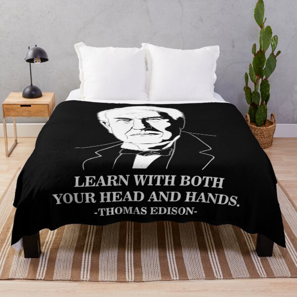 Item preview, Learn Famous Motivational Quote Thomas Edison graphic designed and sold by jakehughes2015.