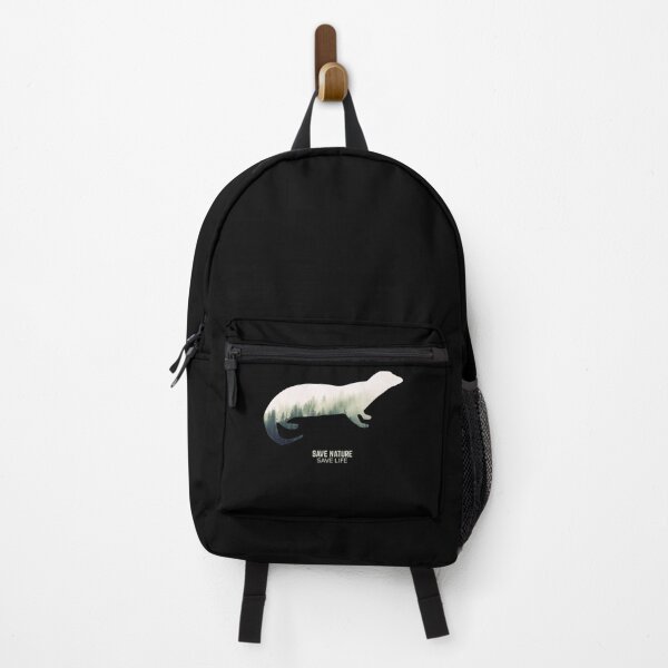 Item preview, Otters in Forest Environment Climate Protection designed and sold by RJ-Art.