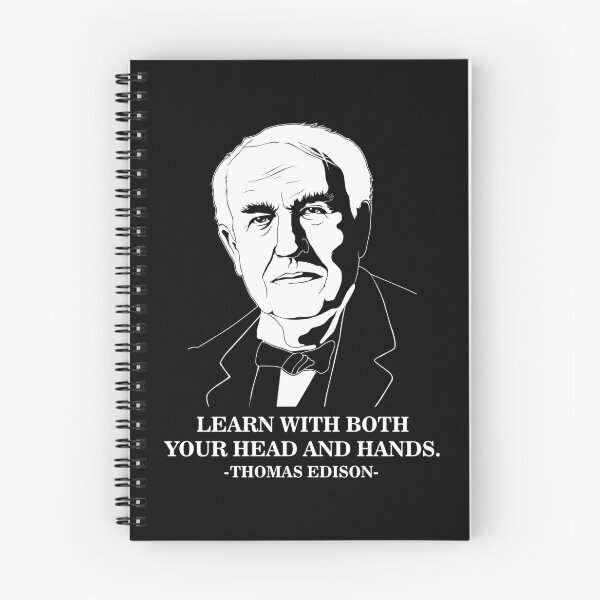 Item preview, Learn Famous Motivational Quote Thomas Edison graphic designed and sold by jakehughes2015.