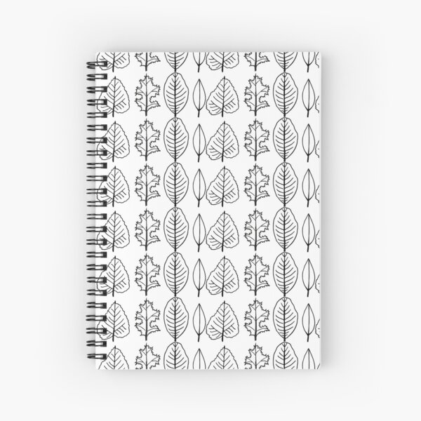 Item preview, Leaf Pattern- black and white designed and sold by re-silvija.