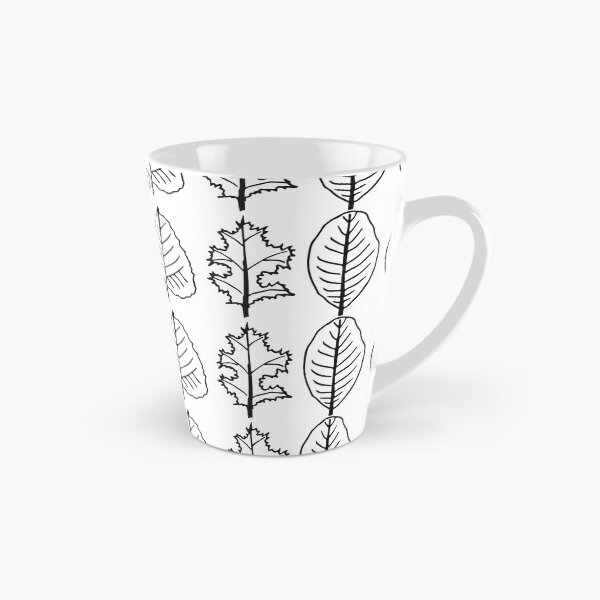 Item preview, Leaf Pattern- black and white designed and sold by re-silvija.