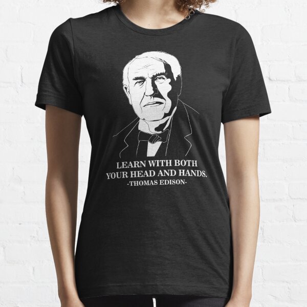 Thomas Edison Quote Gifts Merchandise Redbubble