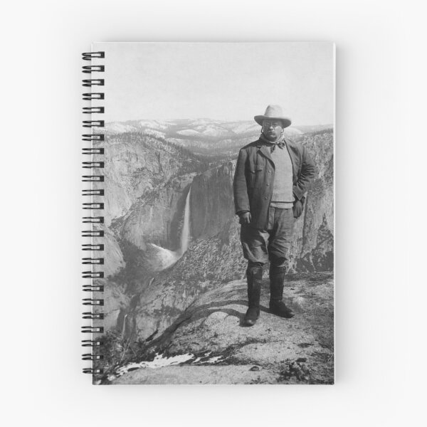 Item preview, Teddy Roosevelt Posing On Glacier Point - Yosemite Valley 1903 designed and sold by warishellstore.