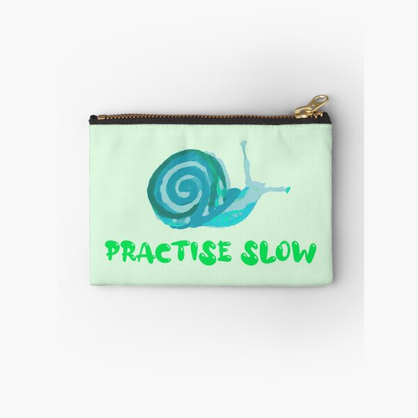 Item preview, Practise Slow Musical Snail (Green/Blue) designed and sold by DesignsofNote.