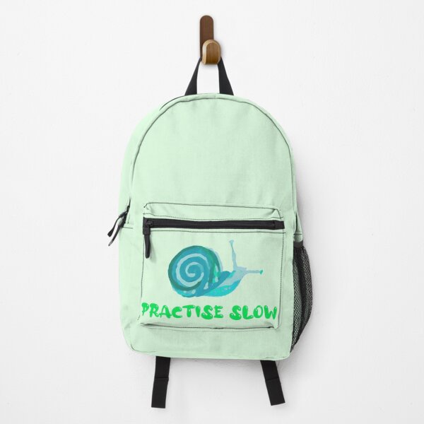 Item preview, Practise Slow Musical Snail (Green/Blue) designed and sold by DesignsofNote.
