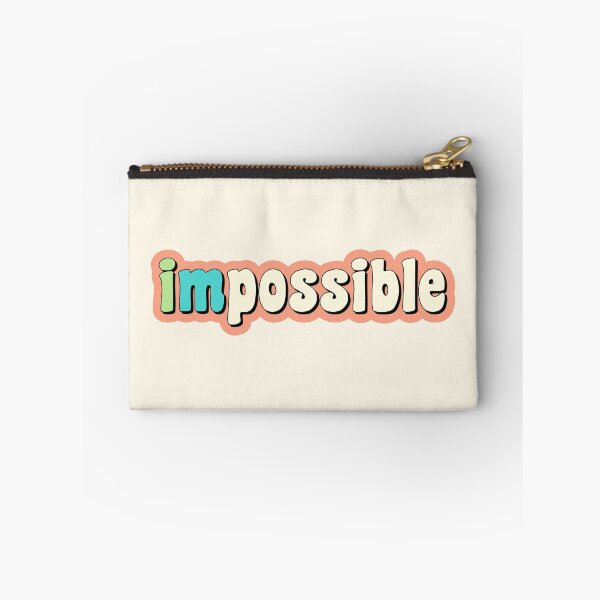 Item preview, Impossible says I am Possible - Sticker designed and sold by gooddesignart.