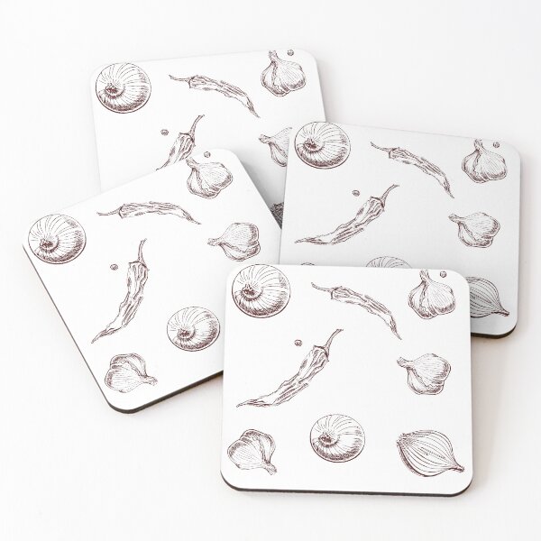 Item preview, Onion & Chilli Sticker Pack designed and sold by mischellero.
