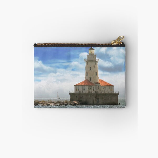 Item preview, City - Chicago IL - Chicago harbor lighthouse designed and sold by Mike Savad Photography.