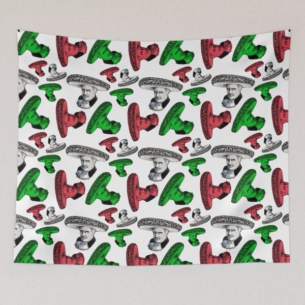 Item preview, Mexican Flag Sombrero Vicente Pattern designed and sold by Ivan Ramirez.
