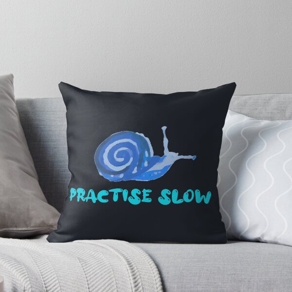 Item preview, Practise Slow Musical Snail (Blue)  designed and sold by DesignsofNote.