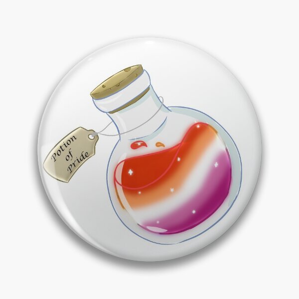 Item preview, Lesbian Pride Potion designed and sold by Lupus-Cordis.