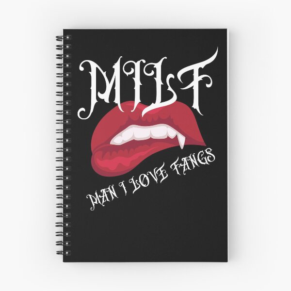 Item preview, Milf Man I Love Fangs Vampire  designed and sold by Tatt-Hooligans.