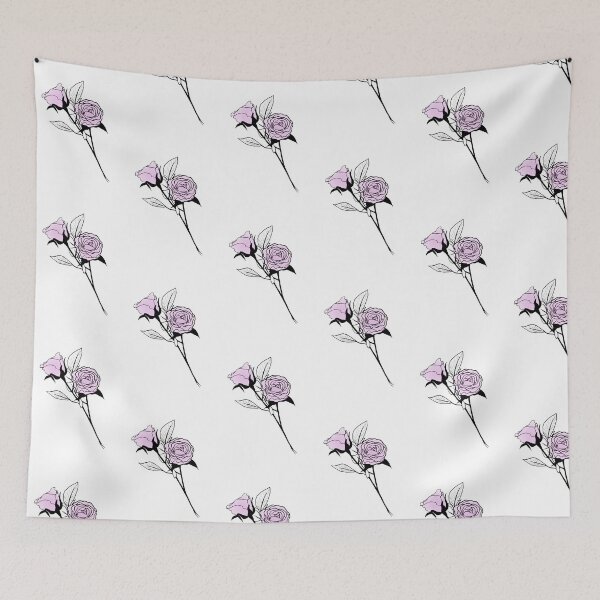 Item preview, Pink Rose Line Art designed and sold by Lucy-Georgia.