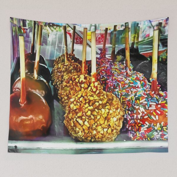 Item preview, Caramel Apples With Sprinkles and Nuts designed and sold by Susan Savad.