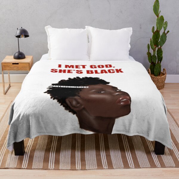 Item preview, I MET GOD, SHE’S BLACK designed and sold by ArtBecomesHer2.