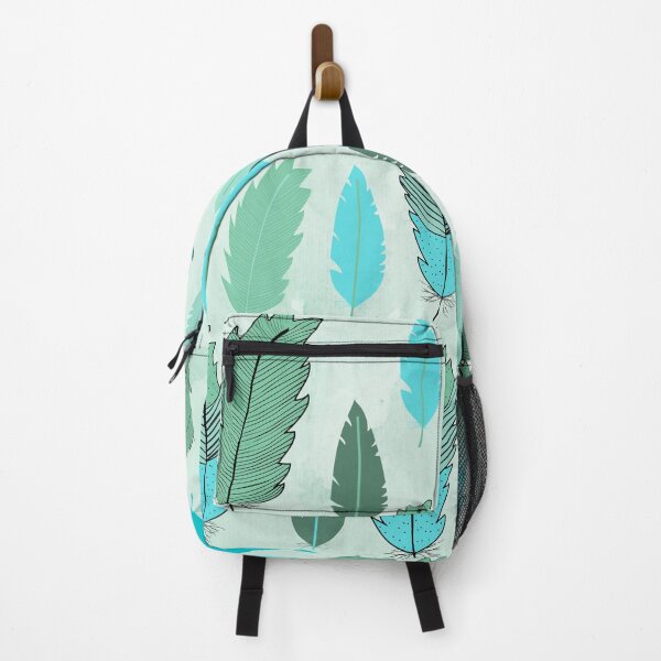 Item preview, Feather Pattern in Shades of Pastel blue designed and sold by Naturelisa.