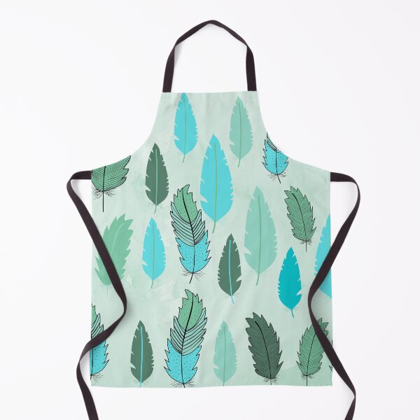 Item preview, Feather Pattern in Shades of Pastel blue designed and sold by Naturelisa.