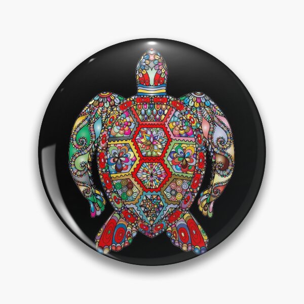 Item preview, Floral Sea Turtle designed and sold by yagniikd-.