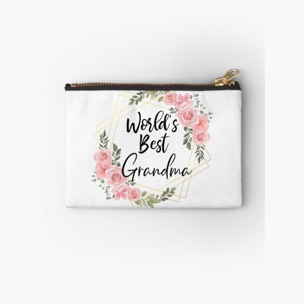 Item preview, World's Best Grandma Classic Pink Rose Frame designed and sold by kassiekewl.