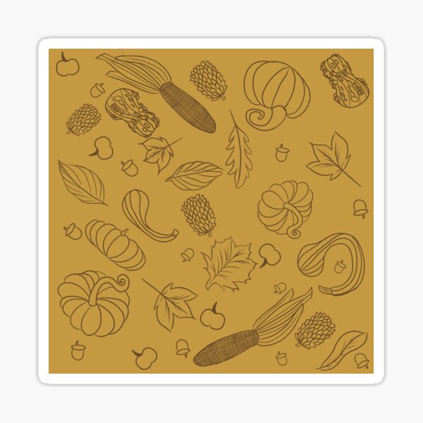Autumn Harvest Sticker