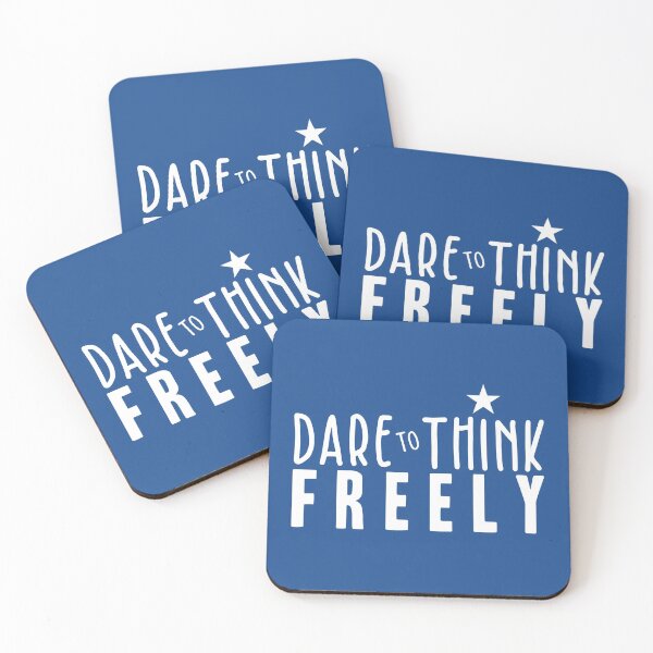 Item preview, Dare to Think Freely designed and sold by BlueZenStudio.