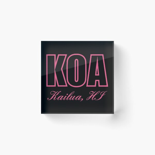 Item preview,  KOA Kailua Hawaii HI Airport Code  designed and sold by Lartheviking.