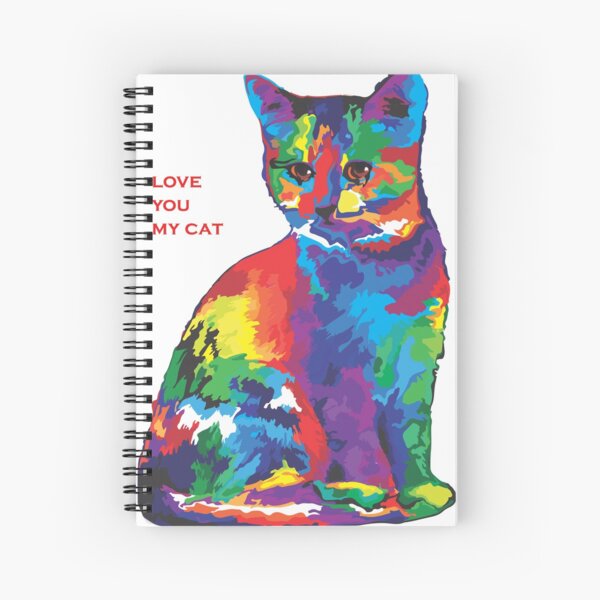 Item preview, I love my cat t-shirt for cats lovers designed and sold by AitElmMost.