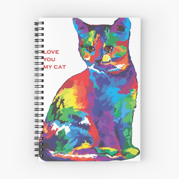 Item preview, I love my cat t-shirt for cats lovers designed and sold by AitElmMost.